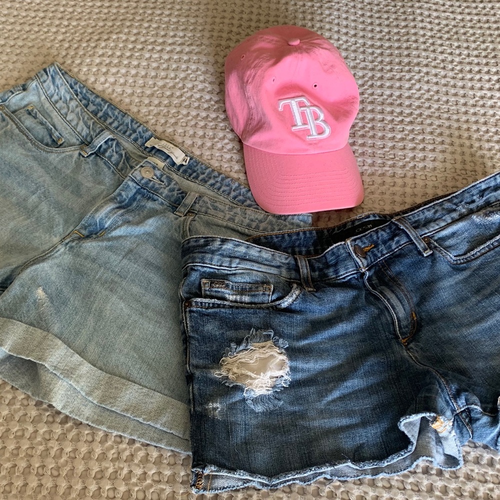 Jean short cutoff bundle (2)